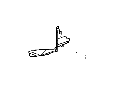 Chevy 22551455 Splash Shield