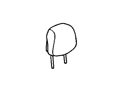 20934644 GM Restraint, Front Seat Head Restraint, Driver/Passenger Side Illustration 1 of 1