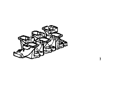 Chevy 12705324 MANIFOLD,LOWER INTAKE(INCLUDES 623)(NEW)
