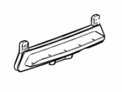 Chevy 84320728 LAMP,REAR FASCIA LOWER SIGNAL(USED ON VEHICLE BUILT PRIOR TO 26JUN2017)(FOR 2ND DESIGN SEE 84320728)(*KIT1)