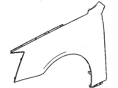 GM 25927537 Fender, Front Fender