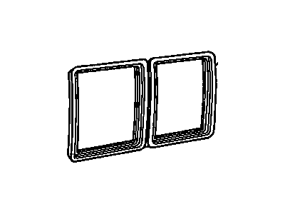 GMC G2500 Door Seal - 15600588