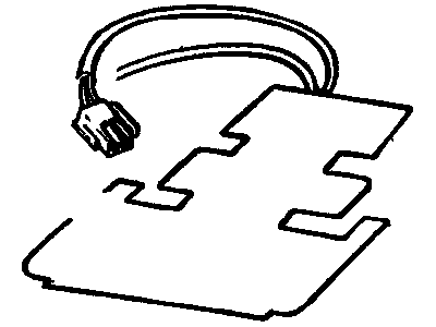 Cadillac Catera Seat Heater Pad - 9173566