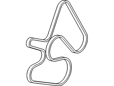 GMC Drive Belt - 19355376