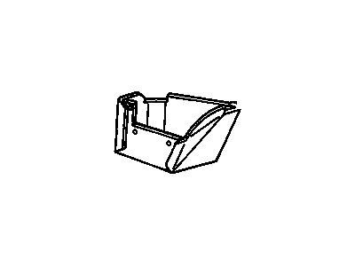 Chevy 20492550 Quarter Trim Panel