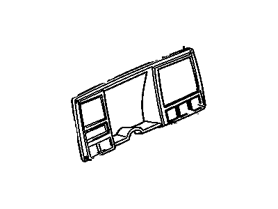 Chevy 15956796 Cluster Bezel