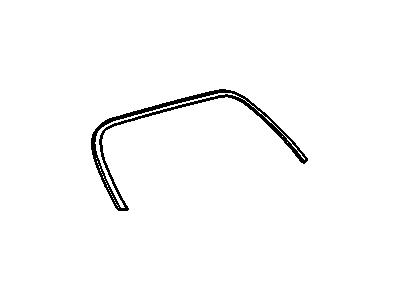 90460339 GM Upper Molding Illustration 1 of 1