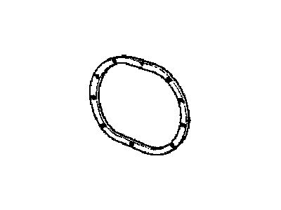 GM 10132891 Gasket, Rear Axle Housing Cover 10132891 GM Gasket, Rear Axle Housing Cover Illustration 1 of 1