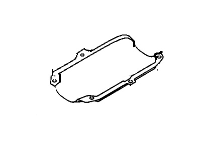 Chevy 91176150 COVER,CATALYTIC CONVERTER LOWER