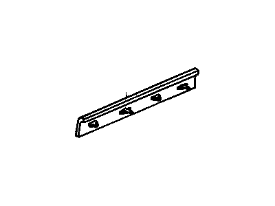 15980728 GM Molding, Rear Passenger Side Illustration 1 of 1