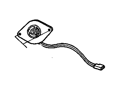 Cadillac Allante Car Speakers - 16152566