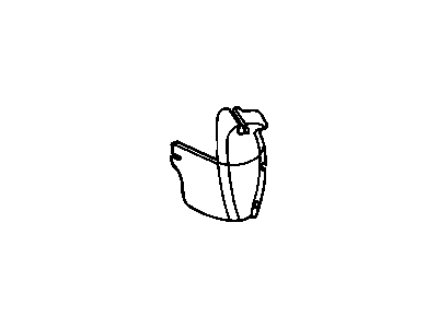 Buick 14102889 Stone Deflector