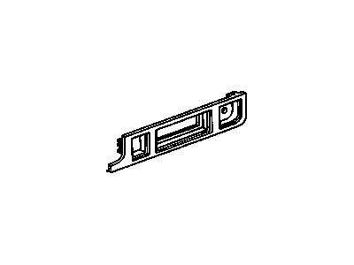 Pontiac 10038830 Lower Trim Panel