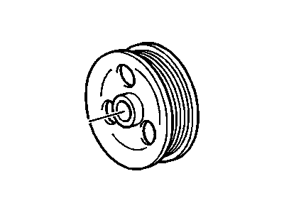 Cadillac 1626130 Pulley