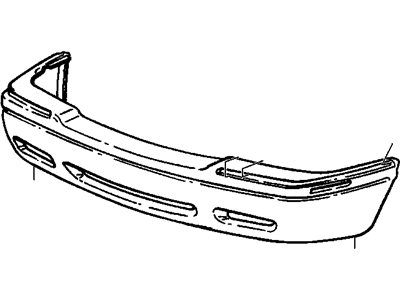 Cadillac Eldorado Bumper - 25682385