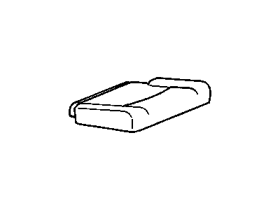 Chevy 23147218 COVER,3RD ROW SEAT CUSHION(SADDLE UP)