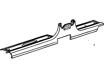 Cadillac 25559549 Sill Plate