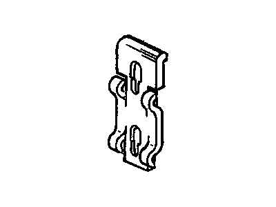 25604273 GM Clip, Body Moldings, Center Illustration 1 of 1
