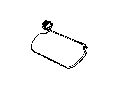 Chevy 84662163 Sunvisor
