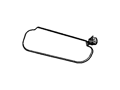 GMC 14041373 Sunvisor