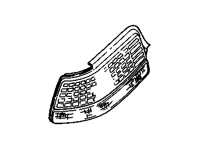 Pontiac 16510809 Lens