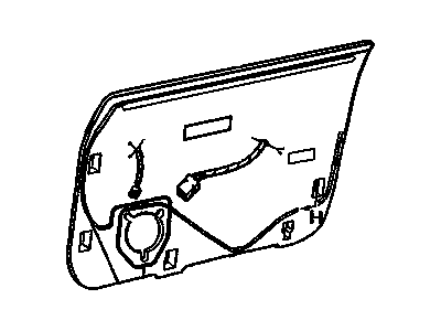 Cadillac 25640380 Water Deflector