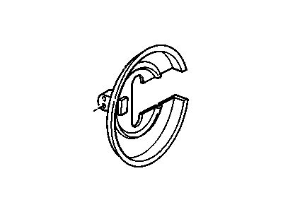 Oldsmobile Brake Backing Plate - 10199293