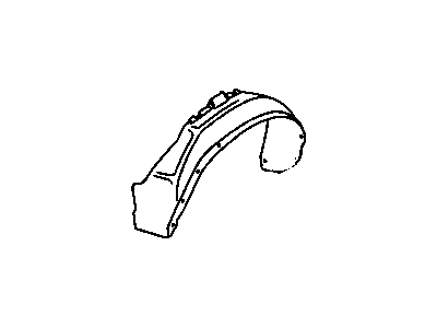 Oldsmobile 22511501 Fender Liner