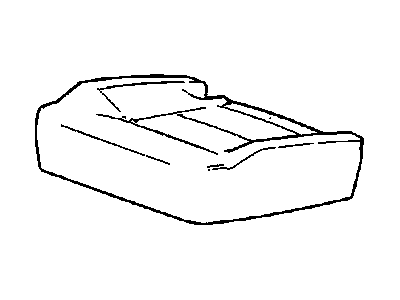 Hummer 19128093 COVER,REAR SEAT CUSHION(BRICK)
