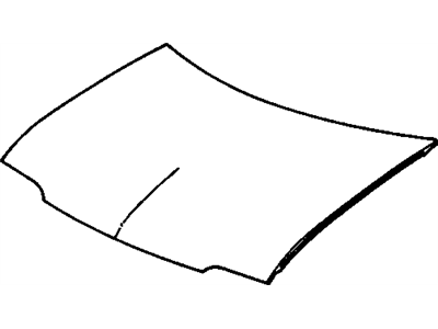 Pontiac 90244617 Hood
