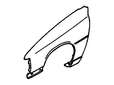 Pontiac LeMans Fender - 90244862