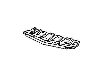 14103037 GM Bumper Cover Support Illustration 1 of 1