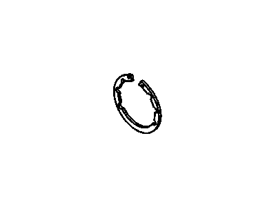 97714743 GM Ring, Power Brake Booster Shaft Retaining Illustration 1 of 1