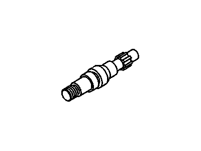 GM 97724804 Shaft, Power Brake Booster 97724804 GM Shaft, Power Brake Booster Illustration 1 of 1