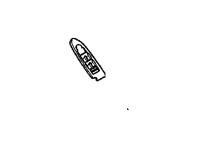 15867899 GM Bezel, Door Window Illustration 1 of 1