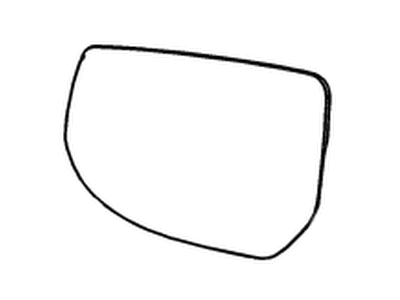 Cadillac 22839682 MIRROR,OUTSIDE REAR VIEW (REFLECTOR GLASS & BACKING PLATE)(*KIT1)