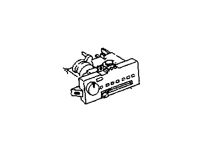 Chevy 16034631 Dash Control Unit