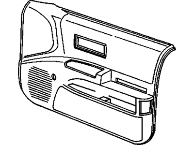 Chevy 10247972 Door Trim Panel