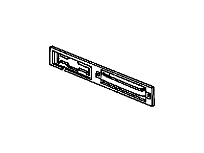 Chevy 16663888 Bezel