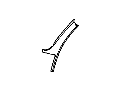 Cadillac 10162506 Windshield Pillar Trim