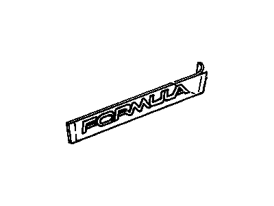 Pontiac 10051962 Decal