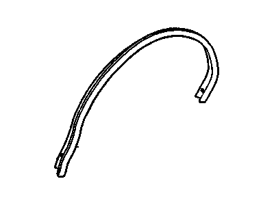 Oldsmobile 22527968 Wheel Opening Molding