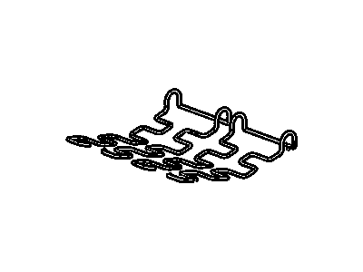 Chevy 95491959 SPRING,FRONT SEAT CUSHION WIRE(PART OF 23)(W/O COVER)