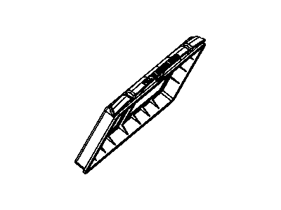 Cadillac DeVille Air Filter Box - 25099303