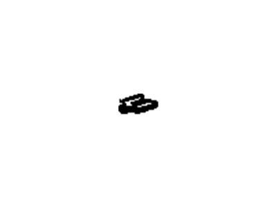Oldsmobile 3711834 SHIM,FRONT FENDER(FRONT BODY HINGE PILLAR TO FRONT FENDER PANEL)(1.5MM)(8.016)