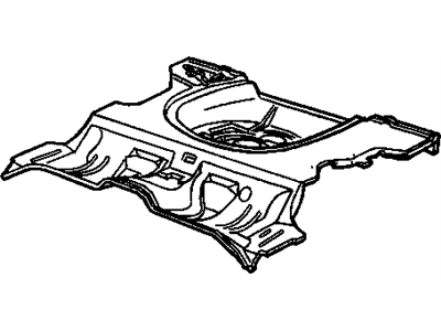 Pontiac Floor Pan - 10186711