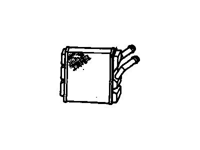 GMC C3500 Heater Core - 19131974