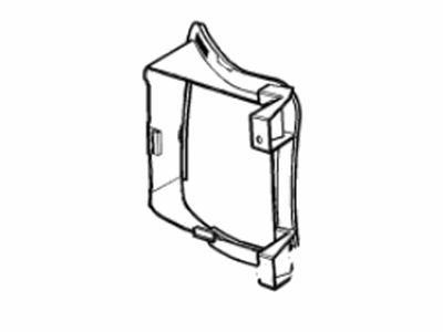 Chevy 84458814 BAFFLE,RADIATOR AIR(OUTLET)