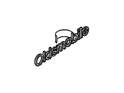 Oldsmobile 25625857 Nameplate