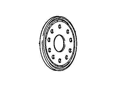 Chevy 12542912 Wheel Cover